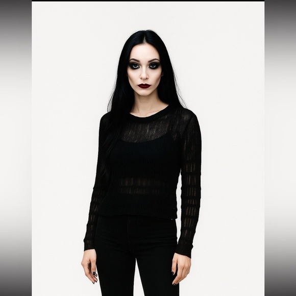 Vintage Lip Service Long Sleeve Top in Excellent Vintage Pre Loved Condi… - Picture 1 of 8